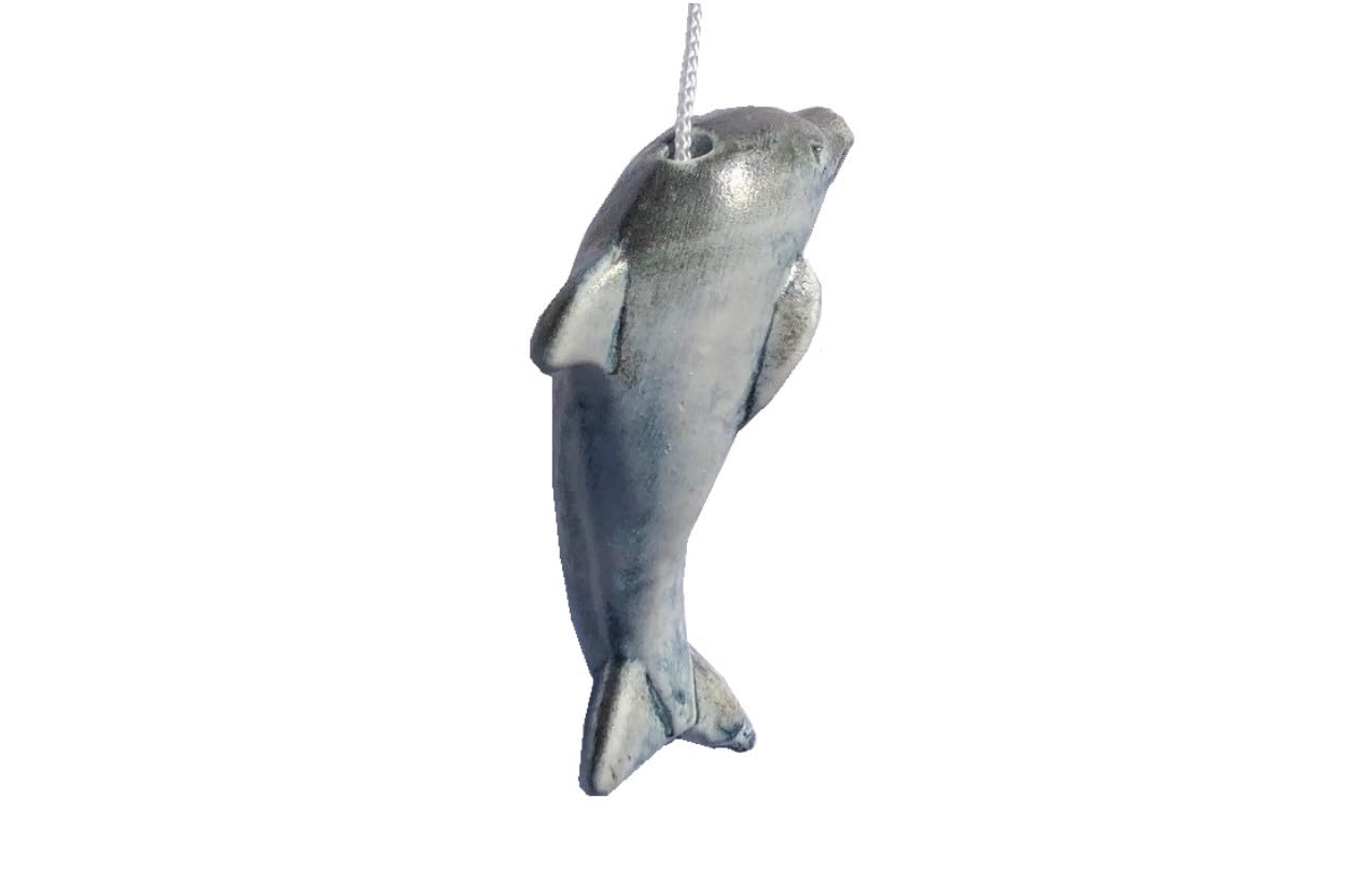 Blue Other Ceramic Cord Pull Light Pull For Bathroom Lighting Blinds Curtains Ceiling Fans Dolphin (Blue)