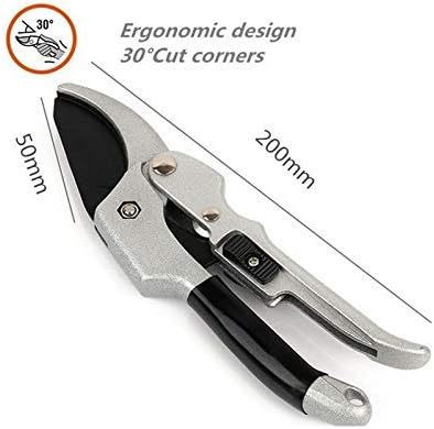 Gardening Tools Portable Sharpness Manual Secateurs Shrub Garden Shears Tool Anvil Branch Pruner with Non-Slip Handles