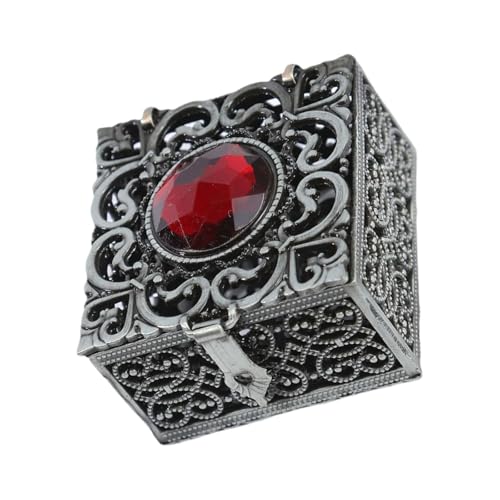 BUBEFSKD Decorative Jewelry Organizers Storage Container Elegant Retro Box For Necklace And Earring Storage Fashionable Keeper