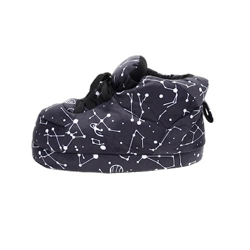 Image of Happy Feet Slippers Standard Sneaker Slippers for Men, Women, and Kids - Women Shoes, Gifts for Women, As Seen on Shark Tank - Classy Oversized House Slippers for Women with Non-Slip Rubber Soles