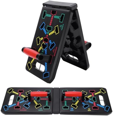 Planche à Faire des Push-ups Multifonction 15 en 1 - Équipement d...