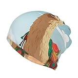 Extensible et flexible : taille du bonnet plat : 28 x 30 cm (L x l), qui peut s'étirer confortablement pour la plupart des têtes de femmes pour un bon ajustement, et ne glisse pas sur une tête chauve, doux, extensible et assez confortable pour être porté sans déranger votre tête tendre.