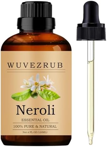 Neroli Essential Oils 120ML, Pure Neroli Essential Oil for Aromatherapy Diffuser - 4 Fl Oz