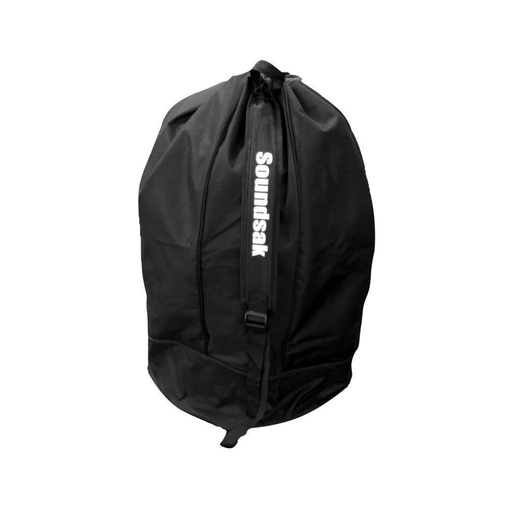 Vonyx SoundSak – Bolsa de transporte universal para altavoces hasta 15 pulgadas resistente al agua con correa al hombro y asa cosida ideal para DJ músicos eventos sonido portátil