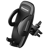 Glamore Car Mount, Universal Smartphone Car Air Vent Mount Holder Cradle Car Phone Mount for Samsung Galaxy S6 S5iPhone XS XS Max X 8 8 Plus 7 7 Plus SE 6s 6 Plus 6 5s 5 4s 4 Car Mount Stand (1 Pack)