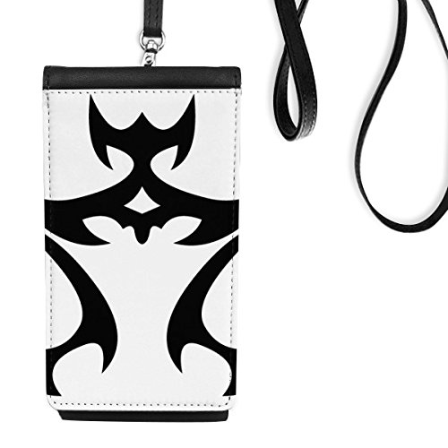 Sac suspendu zodiaque Balance pour smartphone pochette téléphone simili cuir noir