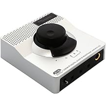 Syba USB 24 Bit 96 KHz DAC Digital to Analog Headphone Amplifier 2 Stage EQ Digital/Coaxial Output and RCA Output SD-DAC63118