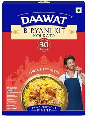 Biryani Kit Kolkata | Authentic Recipe | Ready in 30 min | Ready to Cook | 334gm