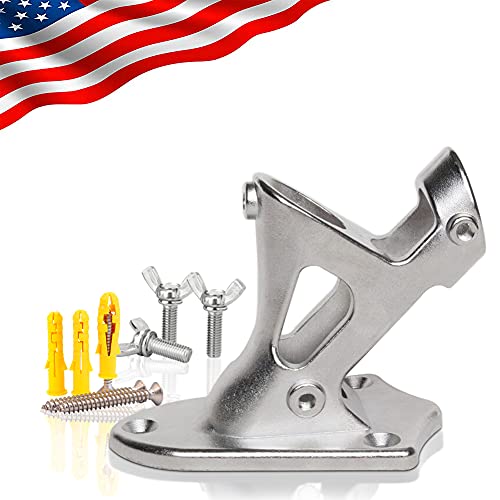 GDDIYing 304 Stainless Steel Flag Pole Holder for 1" Flag Pole by GDDIYing - Used condition - US$23.97