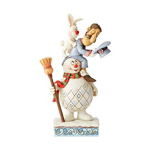 Enesco Frosty the Snowman by Jim Shore Frosty, Magician and Hocus Stack Figurine
