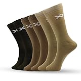 XJARVIS ® Texas - Calcetines de alta calidad para hombre, de algodón peinado, de longitud completa, para verano, sin olor y comodidad transpirable, talla única, color blanco, gris y negro, Color