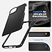 Spigen Thin Fit Designed for iPhone 15 Case (2023) [Hard Shell] [Military-Grade Protection] - Black