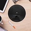 TOVINANNA Black Plastic Blank Vinyl Record with Writable Surface and Markers for Music Party Decor Or Wedding Guest Signin Boards, Vintage Aesthetic Wall Hanging Retro Vibes #3