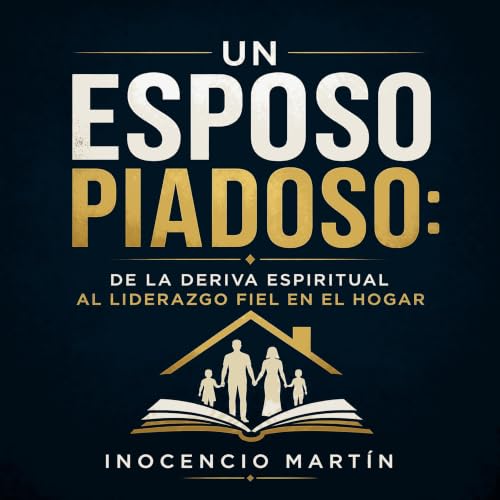 『Un esposo piadoso: De la deriva espiritual al liderazgo fiel en el hogar』のカバーアート