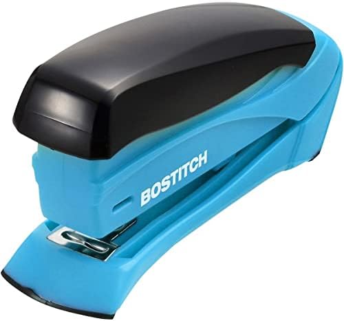Bostitch Office Inspire 15 Sheet Stapler - One Finger, No Effort, Spring Powered Stapler - Assorted Colors, No Color Choice (1491)