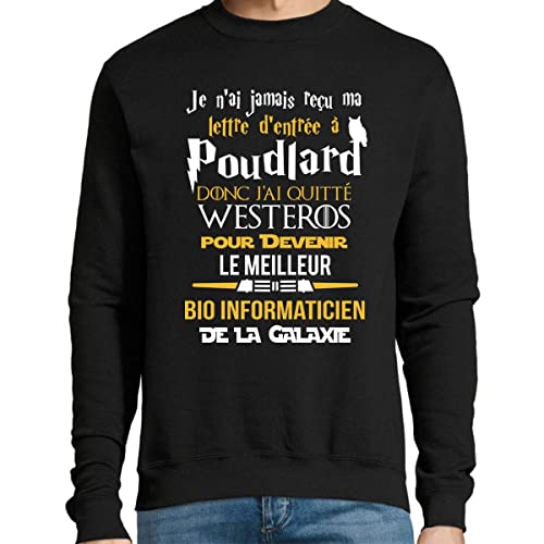 Sweat bio informaticien galaxie Planetee contre le froid en salle serveur