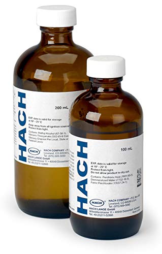 HACHCompany 2319800 - Chloride Reagent Set, Mercuric Thiocyanate, - Chloride Reagent Set, Mercuric Thiocyanate - Pack of 100
