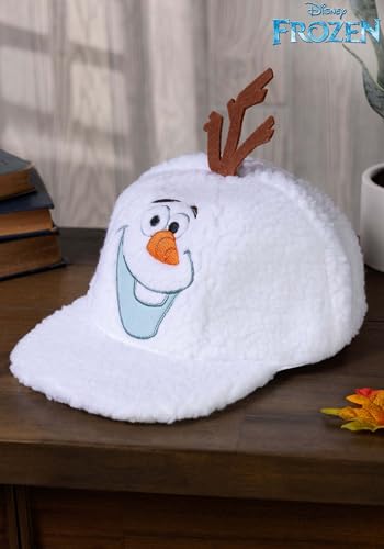 Gorro disfraz Disney Olaf de sherpa azul miniatura 2