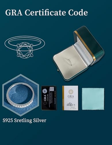 Moissanite Promise Engagement Rings for Women S925 Sterling Silver Wedding Rings Wedding Band for Women Promise Ring for Women4