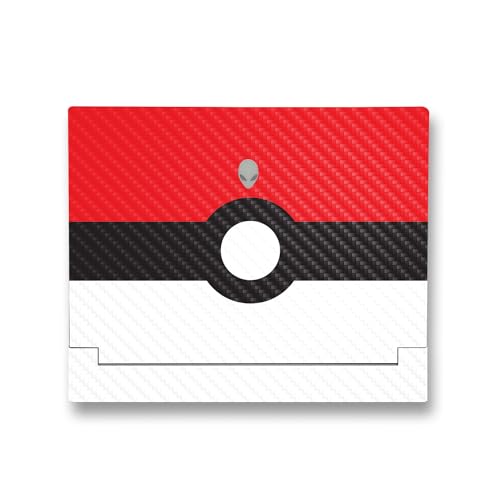 Image of MightySkins Carbon Fiber Skin Compatible with Alienware X14 R2 (2023) Full Wrap Kit - Battle Ball | Protective, Durable Textured Carbon Fiber Finish | Easy to Apply & Change Styles | Made in The USA