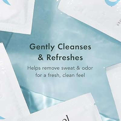 Rael Organic Cotton Wipes - Body Cloth, Individually Wrapped, All Skin Types (10 Count, Pack of 2)