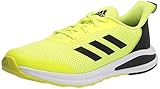 adidas Fortarun Cross Trainer, Solar Yellow/Black/White, 4 US Unisex Big Kid