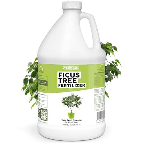Ficus Tree Fertilizer Liquid Plant Food for Lush Foliage Stronger Roots & Healthy New Growth 1 Gallon