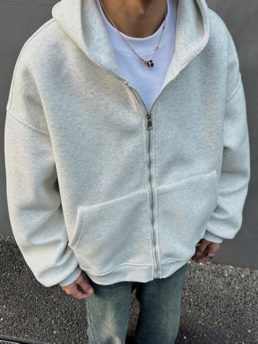 Creative Backpack Hoodie for Men Unisex Oversized Zip Up Hoodies Casual Sweatshirt Jackets4