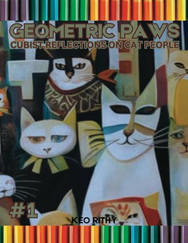 Geometric Paws: Cubist Reflections on Cat People