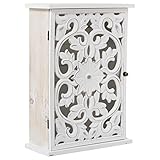 CAJA LLAVES MADERA CALADA PARACOLGAR 24X10X33CM