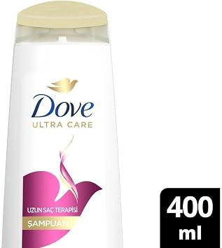 Dove Ultra Care Saç Bakım Şampuanı Uzun Saç Terapisi Uzun Yıpranmış Saçlar İçin 400 ml