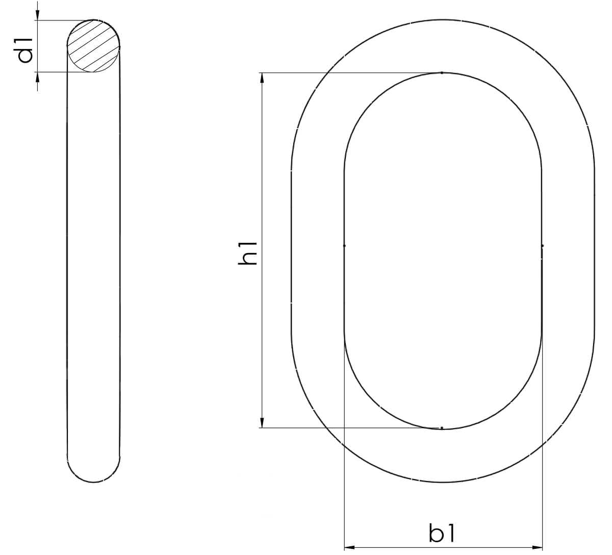 Aufhängering A22 für 1-Strang(13mm) und 2-Strang(10mm) Anschlagketten GK10 H-Stempel