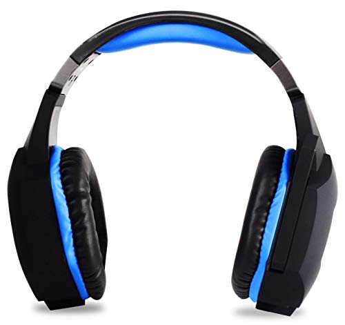 Headset Fone de Ouvido Gamer para Celular PS4 PS5 Xbox PC Gamer, P2 Único com Controle de Volume Mic