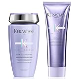Kérastase Blond Absolu Bain Ultra-Violet 250ml & Blond Absolu Cicaflash Conditioner 250ml Duo