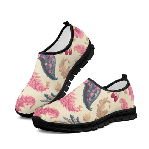 Comfortable Walking Shoes Women Breathable No Laces Slip On Loafers Ladies Daily Wear Gifts for Wife Mom Sister