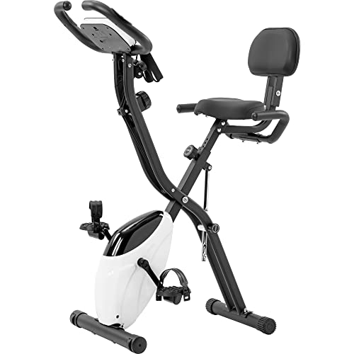 Folding Upright/Recumbent 16-Level Bike