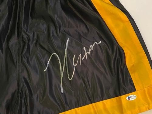 Julio Cesar Chavez Signed Autographed Boxing Trunks Boxer Beckett Witness COA - Autographed Boxing Robes and Trunks