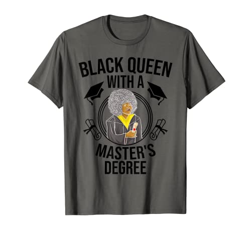 Magister de Reina Negra | Divertido regalo de graduación Camiseta