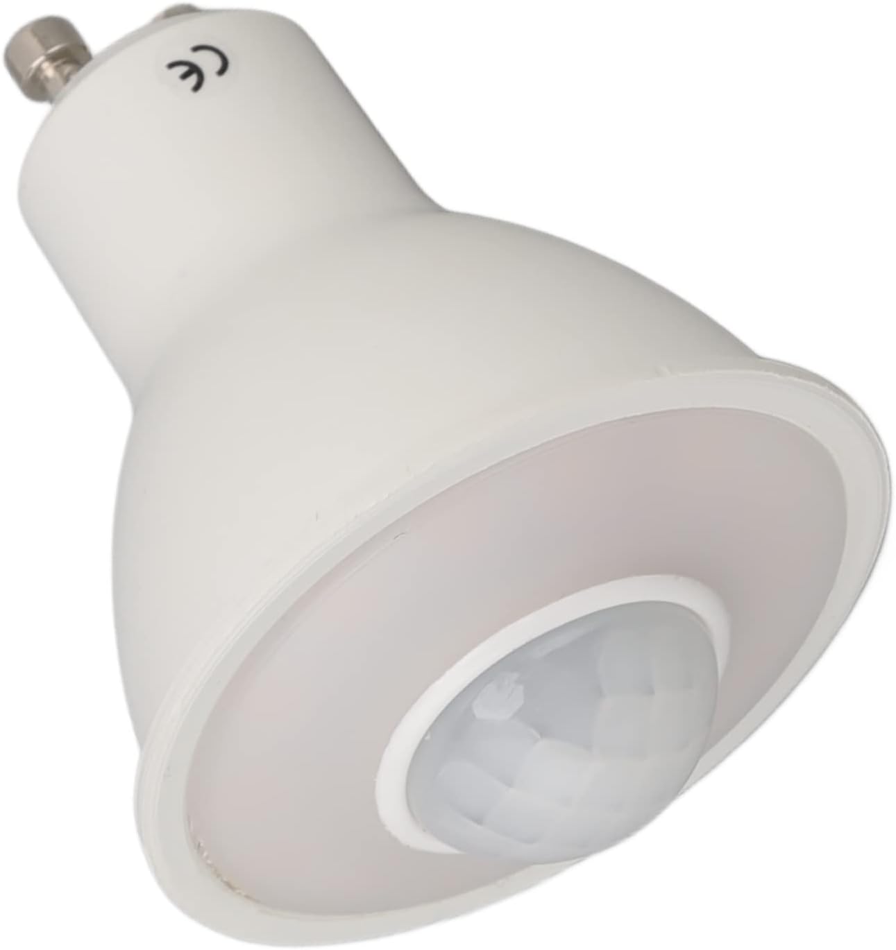 GU10 LED Motion Sensor Infrared Human Induction Replacement Bulb Warm Light for Ceiling Corridor Porch Laundry Garage 3000K 5W 500LM AC 100‑240V