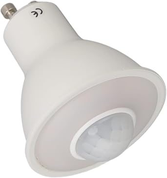 GU10 Infrared Human Induction Light Bulb Efficient Heat Dissipation for Living Room Corridor Hotel Display Cabinet Aluminum 5W 500LM AC 100 240V