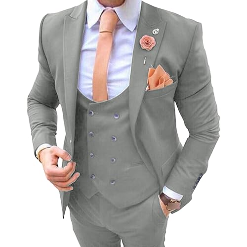 Costume 3 pièces homme veste de smoking cintrée pour mariage et grandes cérémonies