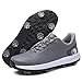 DHAEY Mens Golf Training Shoes Fashion Golf Sneakers Low Top Athletic Trainers Stylish Waterproof Golfers Footwears for Male (Color : Black, Size : 13.5 Women/12 Men)