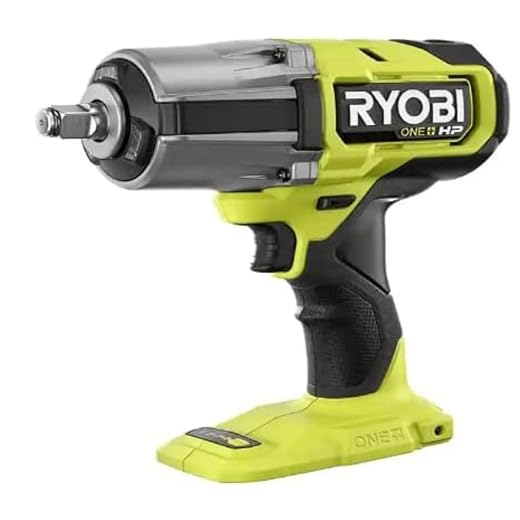 RYOBI - ONE+ HP 18V Brushless Cordless 4-Mode 1/2 in. High Torque Impact Wrench (Tool Only) - PBLIW01B
