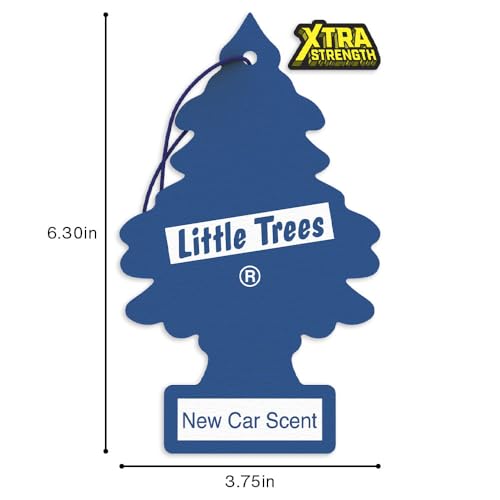LITTLE TREES Car Air Freshener | Xtra Strength Provides Long-Lasting Scent for Auto or Home | Extra Boost of Fragrance | New Car Scent, 24 Air Fresheners by LITTLE TREES - Image 6