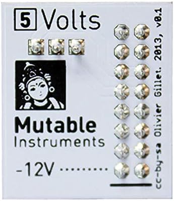 Amazon | mutable instruments Volts +5V レギュレーター ユーロラック・モジュラーシンセサイザー用 ミ ...