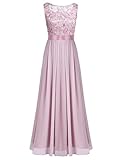 2 Lagen Kleid, obere gefaltete Chiffon Lage mit1 Satin Futter.