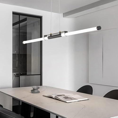 Suspension de luxe en cuivre sombre 120 cm avec LED à intensité variable - 4