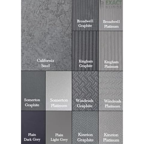 Grey Custom Made Vertical Blind Replacement SLATS/LOUVRES 89mm (3.5 inch) Wide FREE HANGER, WEIGHT AND CHAIN PACK OF 1 SLAT Cover