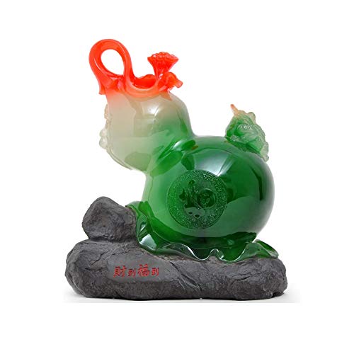 Figurine Wu Lou Feng Shui, artisanat d'art pour armoire à vin