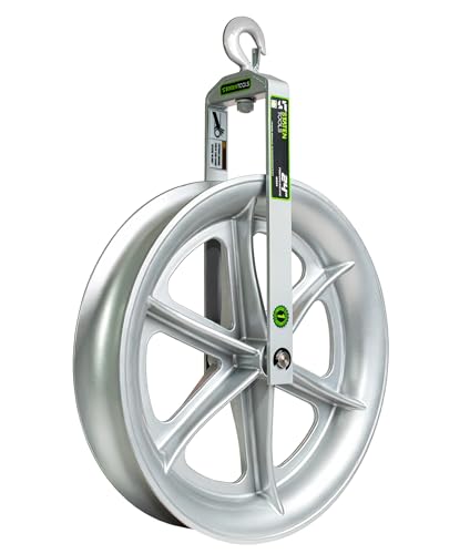 24" Hook Sheave 652 | 6500lb Capacity | Staten Tools | Hook, Wire, Rope
